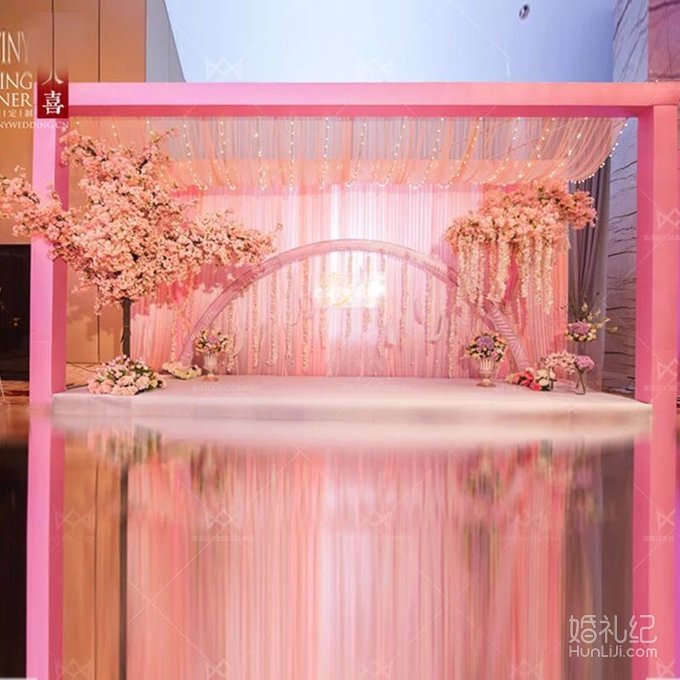 2017年粉色樱花桃花主题会场 2017年粉色樱花桃花主题会场